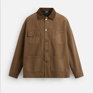 Zara Washed Barn Jacket Men Small